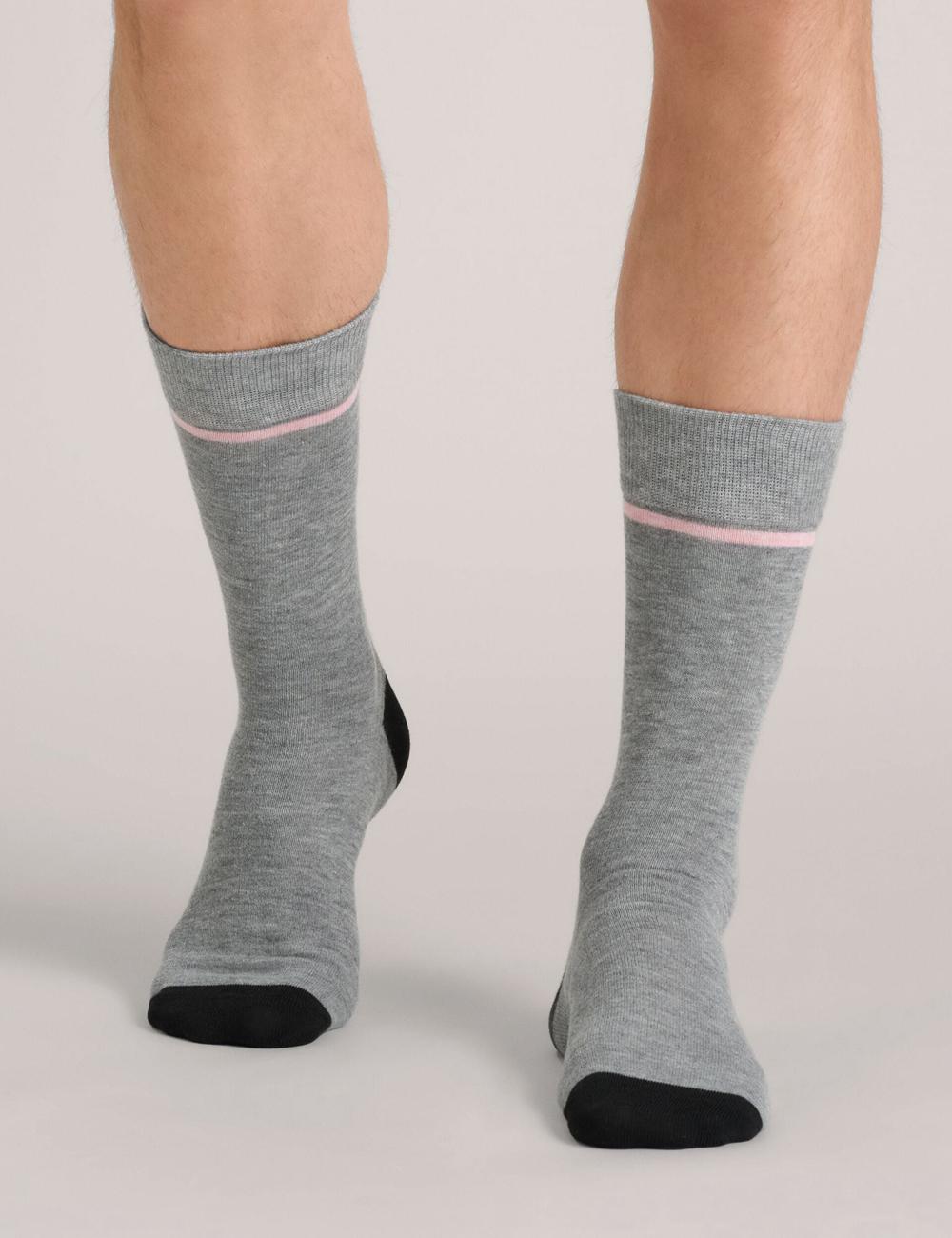 Black Ted Baker 6 Pack Cotton Rich Mixed Crew Men Socks | Ireland  7485-WUFLR