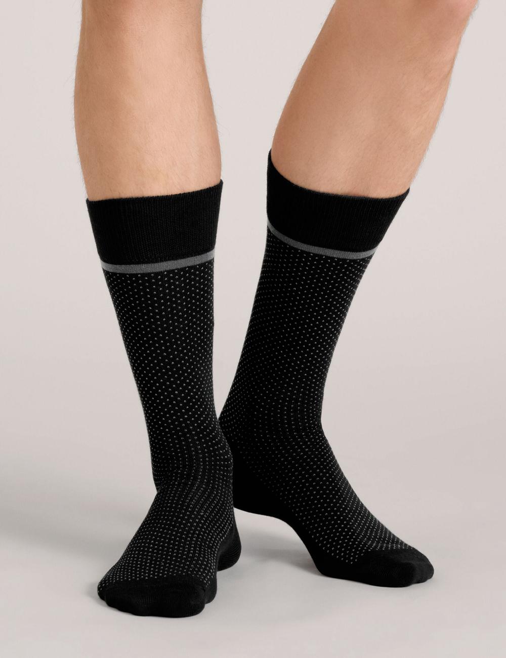 Black Ted Baker 6 Pack Cotton Rich Mixed Crew Men Socks | Ireland  7485-WUFLR