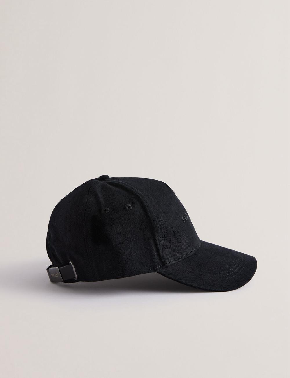 Black Ted Baker FREDDS – Branded Men Baseball Caps | Ireland  6302-DANSZ