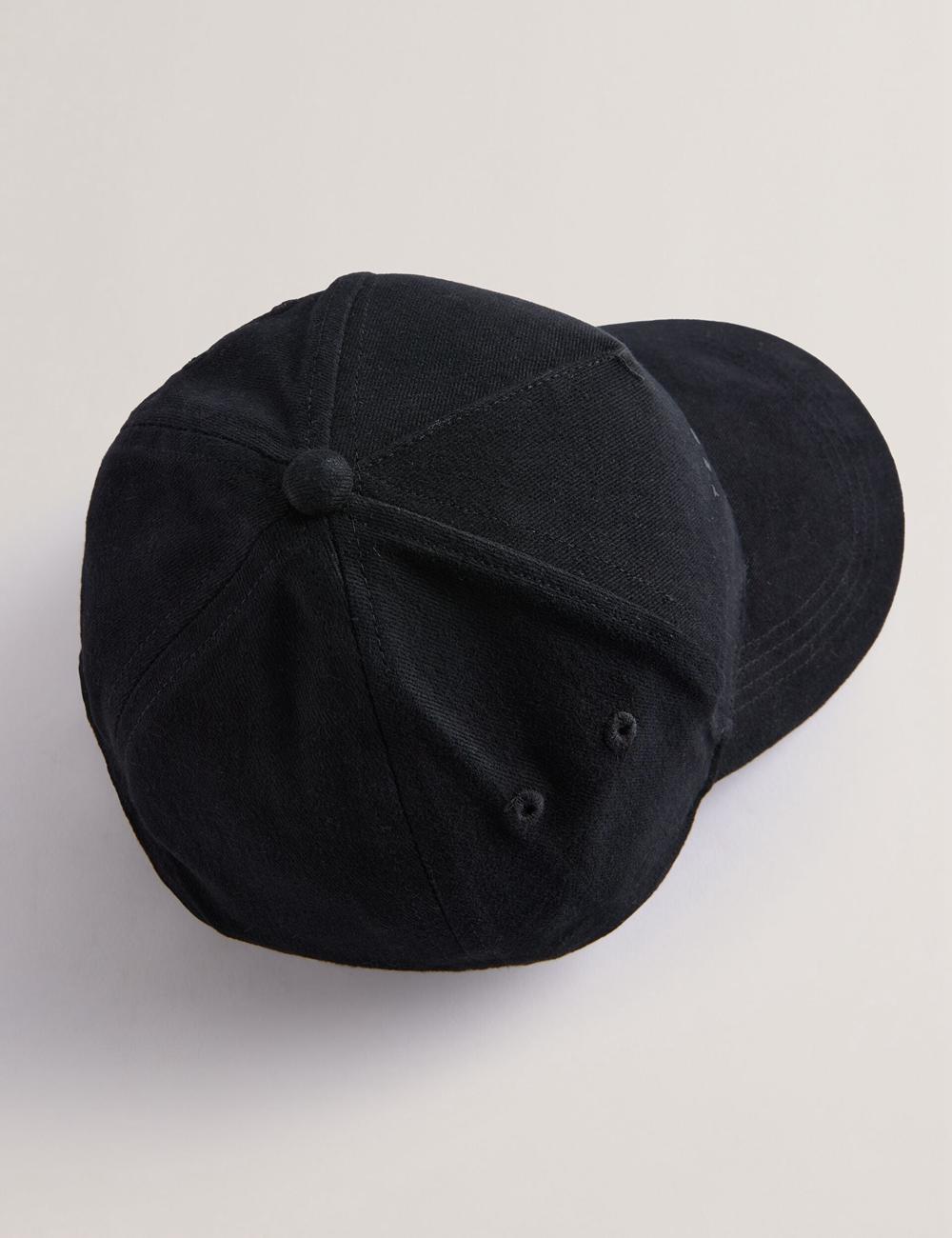 Black Ted Baker FREDDS – Branded Men Baseball Caps | Ireland  6302-DANSZ