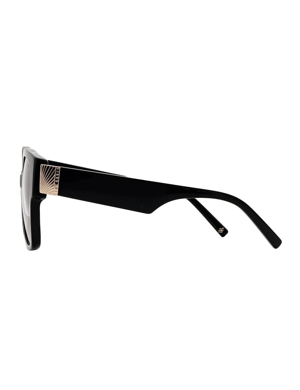 Black Ted Baker LINIA - Oversized Square Hardware Detail Women Sunglasses | Ireland  2481-PUKIY