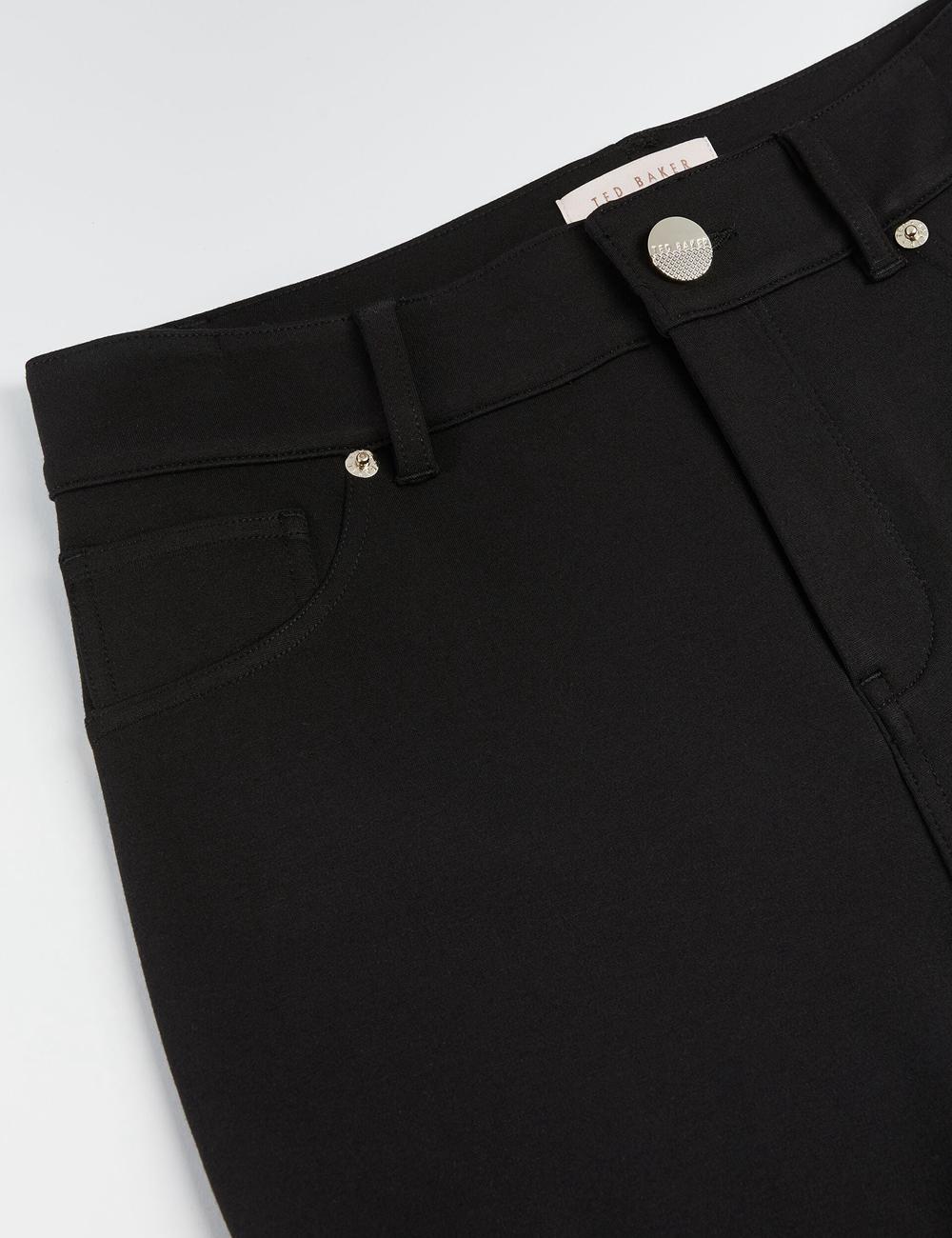 Black Ted Baker STRENTI - Skinny Fit Zip Cuff Women Jeggings | Ireland  8463-PEFZJ