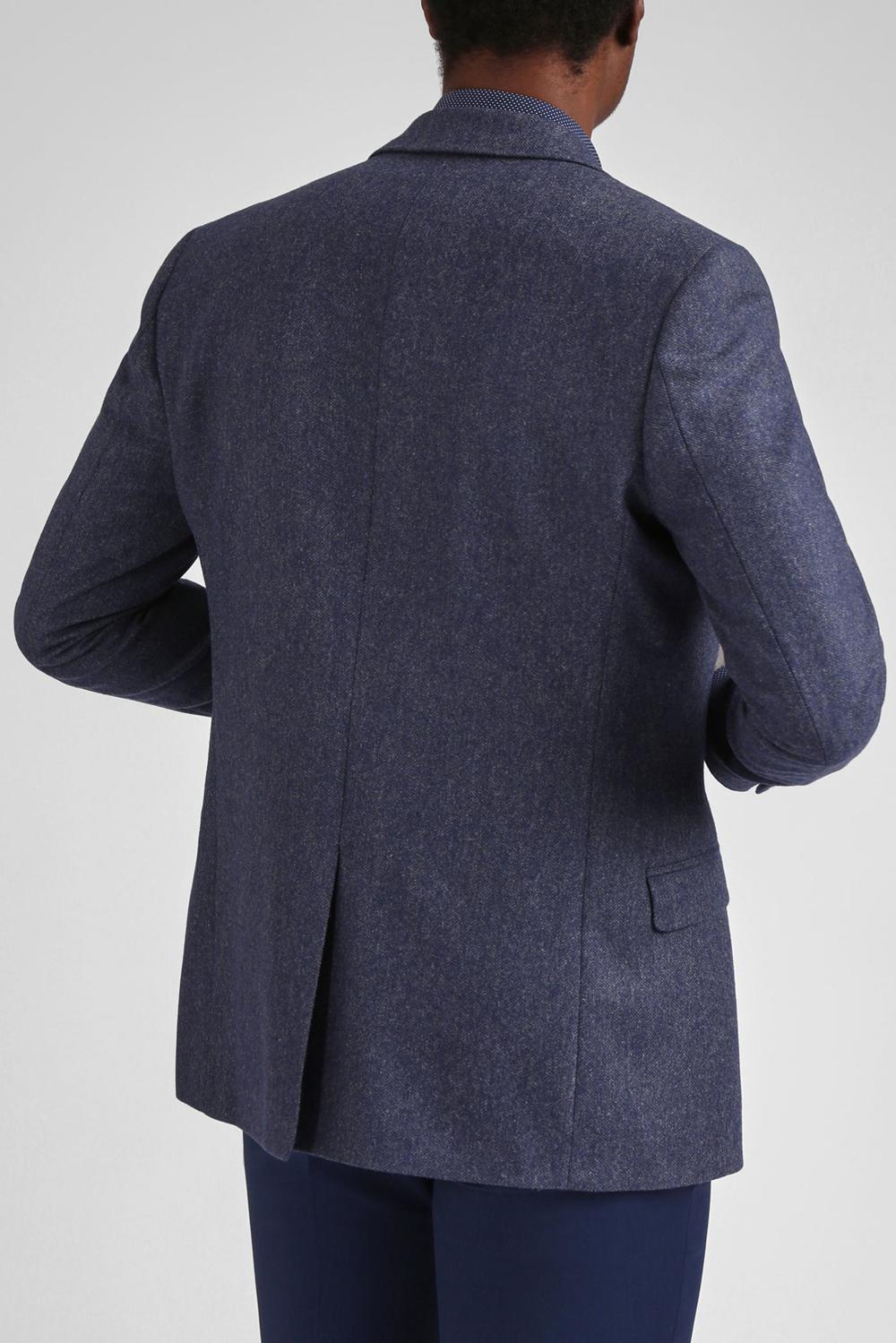 Blue Ted Baker TIANJS - Textured Wool Blend Tailored Men Blazers | Ireland  9265-BUJLZ