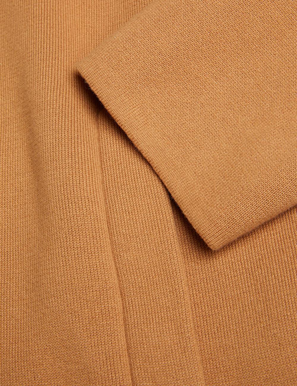 Brown Ted Baker FREDER - Knitted Cotton Blend Men Overshirts | Ireland  8315-UWCPJ