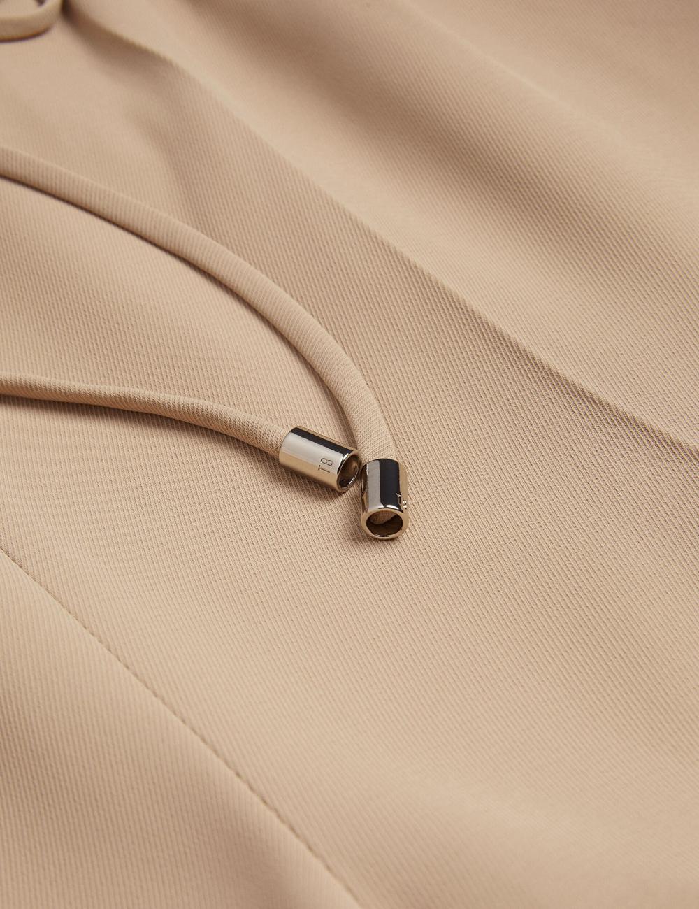 Camel Ted Baker LILIAAH - Wide Leg Tailored Smart Women Joggers | Ireland  3426-KIETD