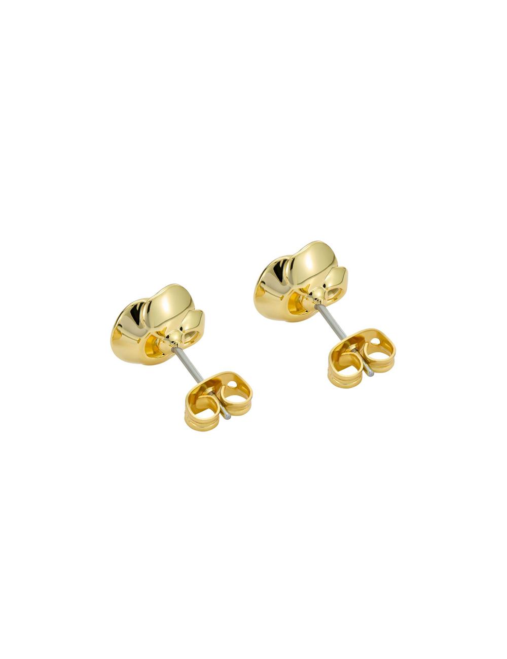 Gold Ted Baker FLO - Pearl Flower Stud Women Earrings | Ireland  1842-OCPDA