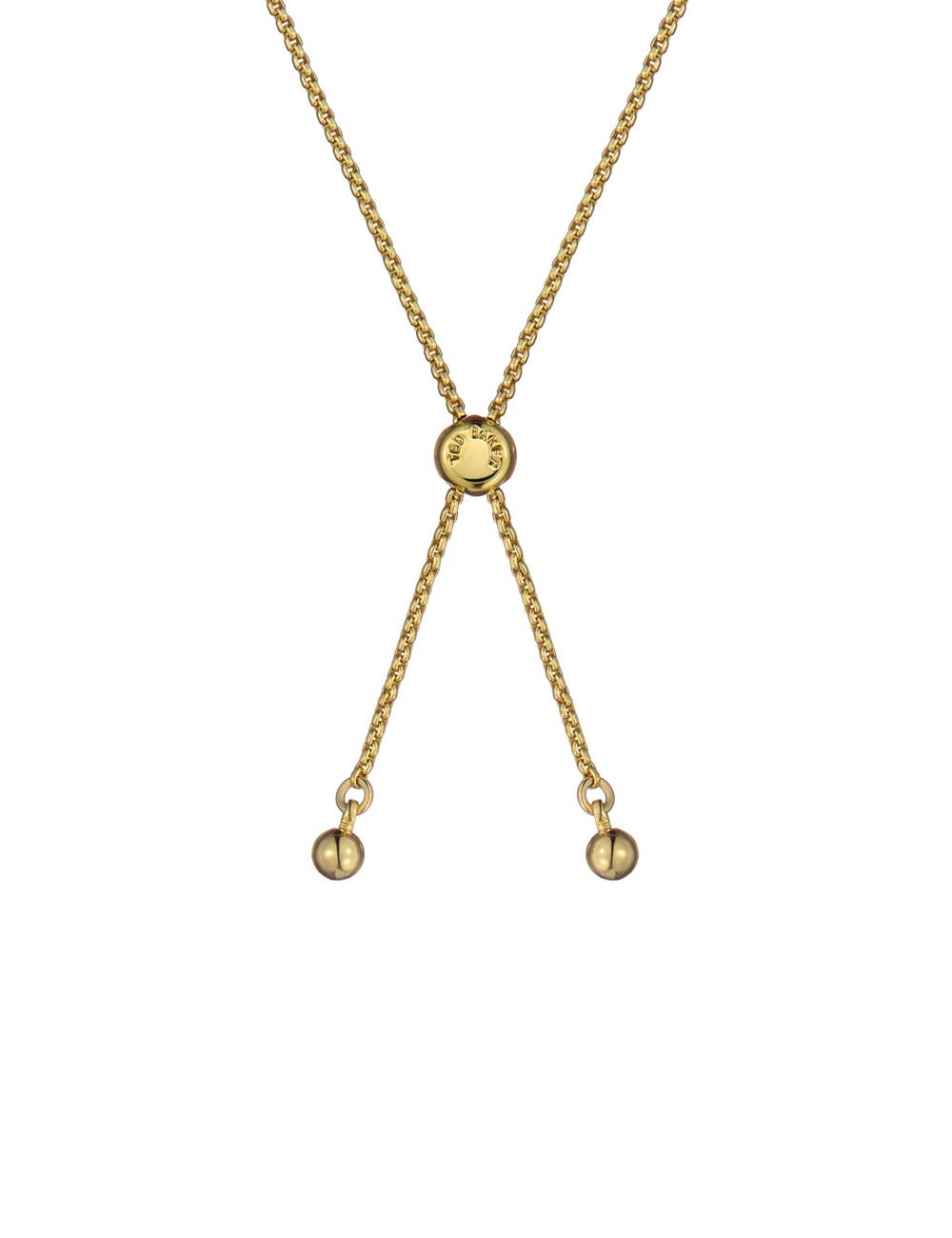 Gold Ted Baker MONELLE - Monogram Logo Coin Adjustable Women Bracelets | Ireland  2039-KDWIB