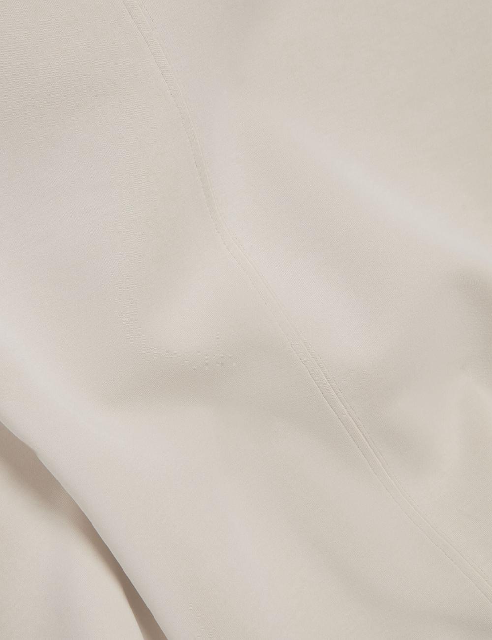 Ivory Ted Baker HALIYY - Funnel Neck Boxy Short Sleeve Women Sweatshirts | Ireland  3961-IKQTG