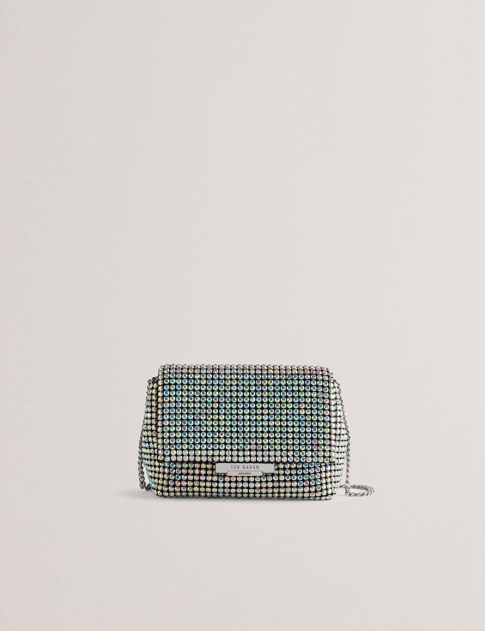 Multicol Ted Baker GLITERS - Crystal Embellished Mini Women Crossbody Bags | Ireland  3015-IQLXA