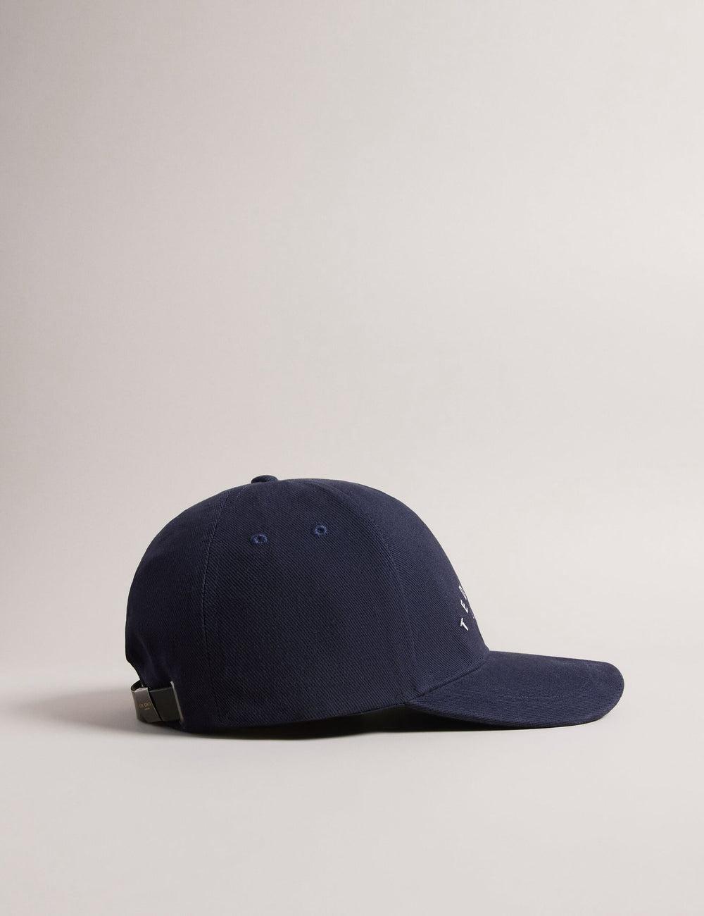 Navy Ted Baker FRREDDI - Embroidered Logo Canvas Men Baseball Caps | Ireland  6045-MGWFX
