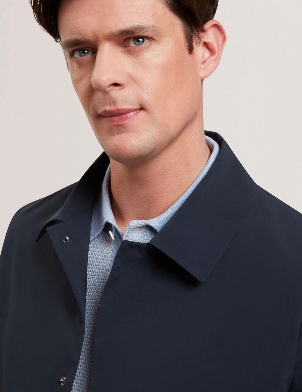 Navy Ted Baker HUMMELS - Lightweight Short City Mac Men Jackets | Ireland  7982-NHMDO