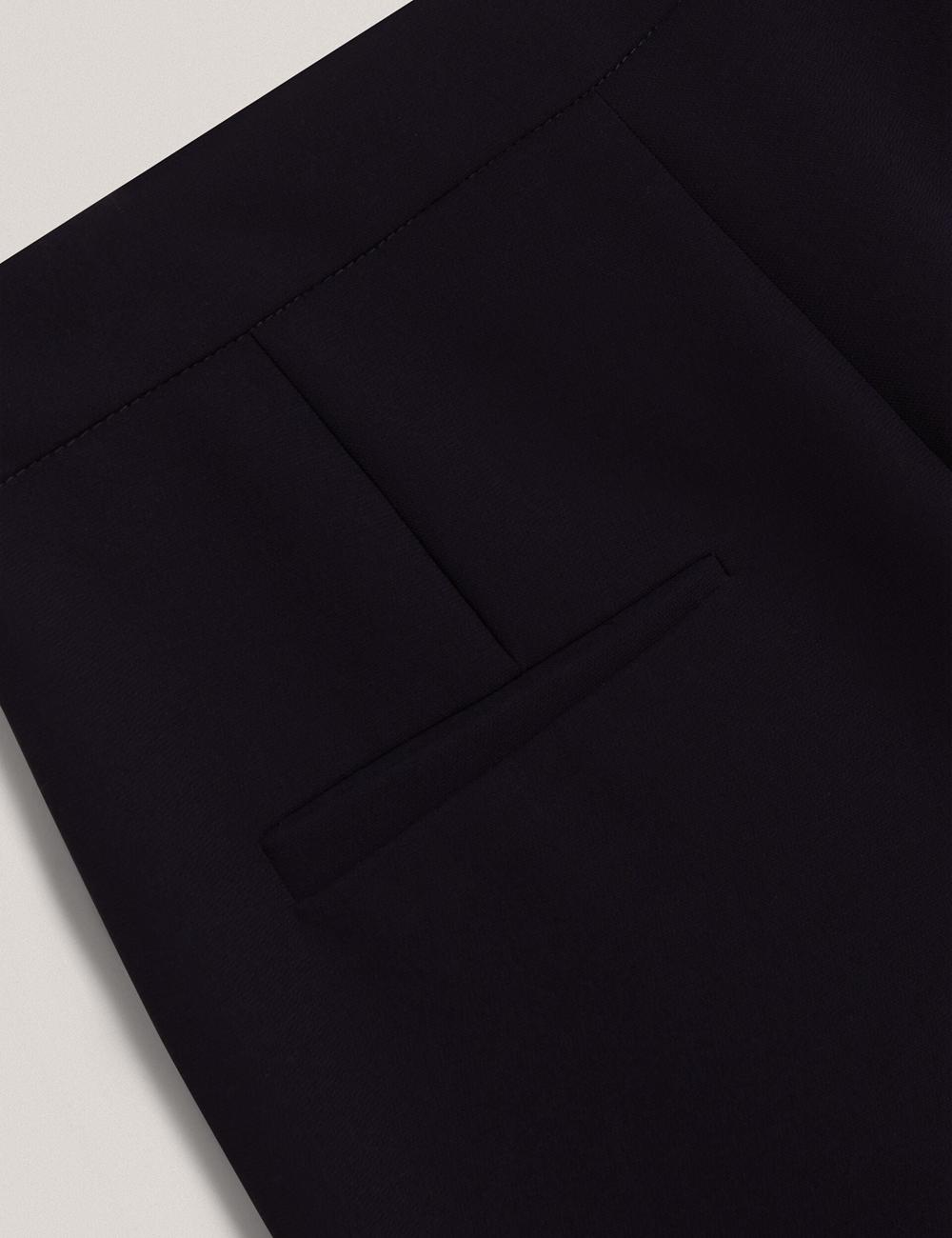Navy Ted Baker MANABTL - High Waist Tapered Leg Tailored Women Trousers | Ireland  6758-KBQFS