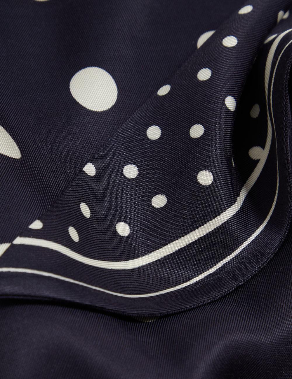 Navy Ted Baker VEIRAA - Polka Dot Front Sleeveless Crop Women Tops | Ireland  1075-ZOSTA