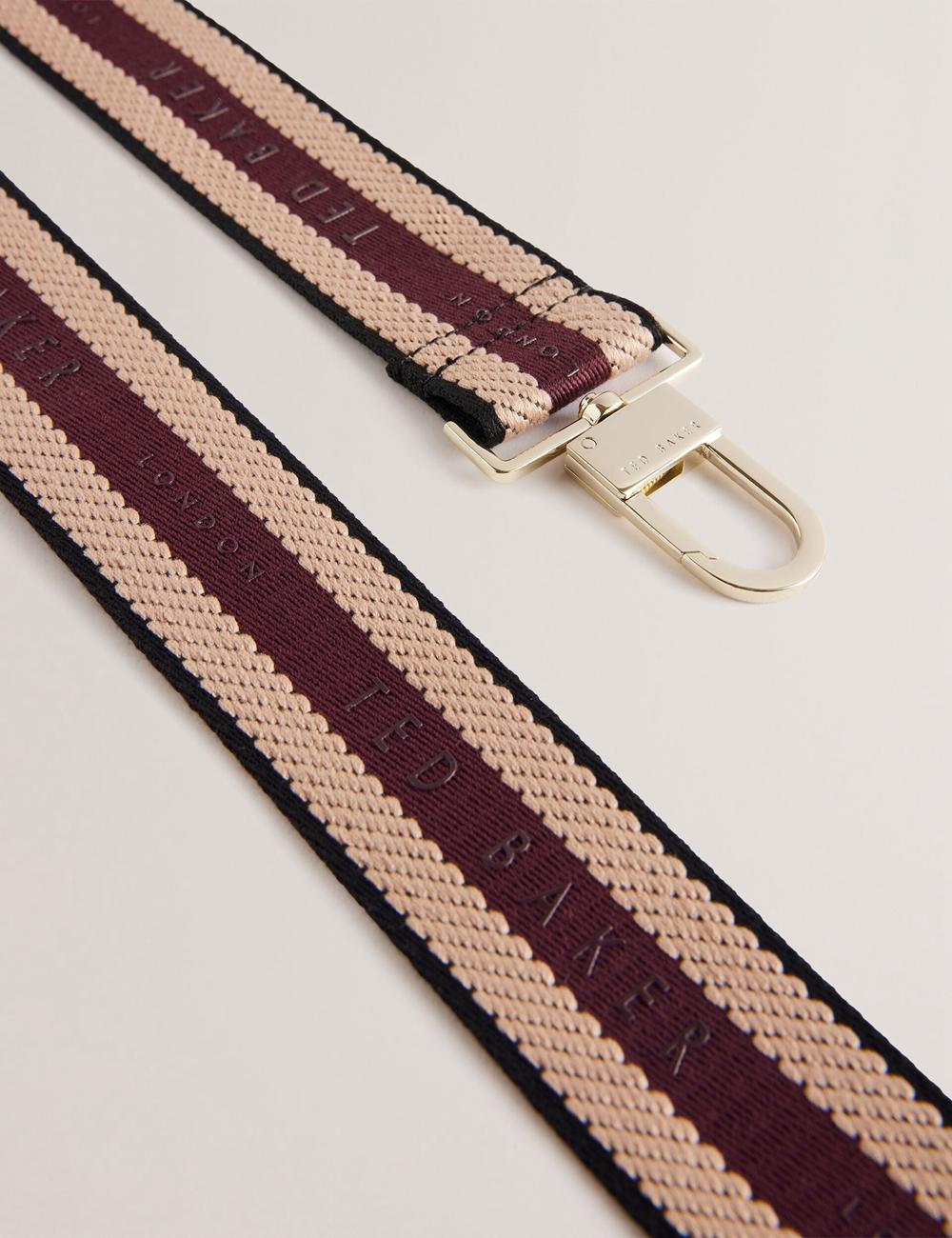 Purple Ted Baker WEBBII - Branded Webbing Detachable Women Bag Straps | Ireland  5419-XZJFI
