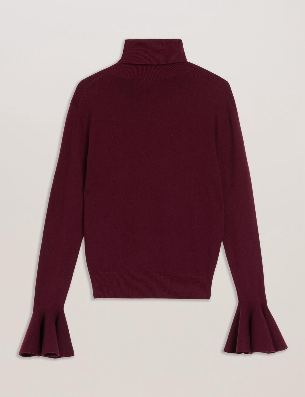 Red Ted Baker TAMSENN - Roll Neck Wool Cashmere Women Jumpers | Ireland  1478-LCPYR