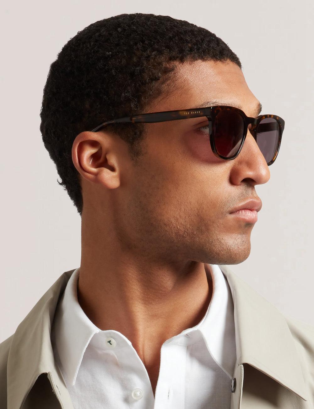 Tort Ted Baker SORLEY - Classic Rounded Eye Men Sunglasses | Ireland  2531-NROCW