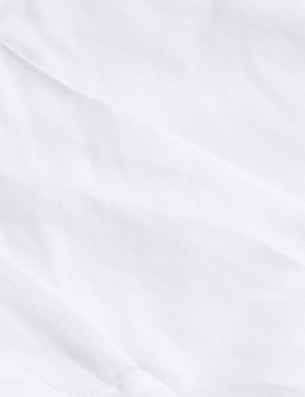 White Ted Baker MUSUBT - Linen Cotton High Waisted Tailored Women Trousers | Ireland  2418-ZITQD