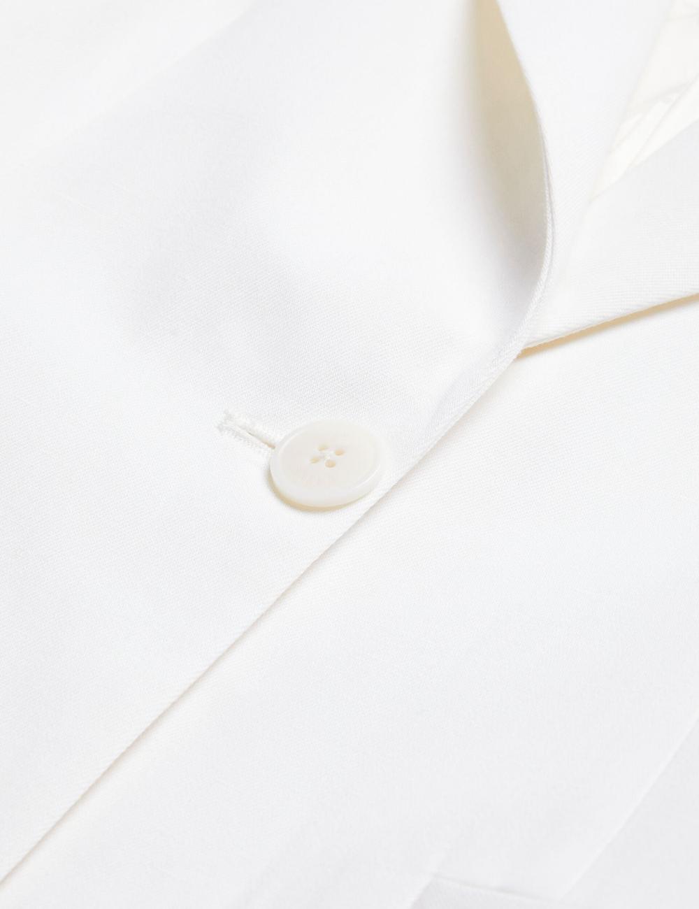 White Ted Baker MUSUB - Tailored with Faux Pockets Women Blazers | Ireland  6249-NSKUB