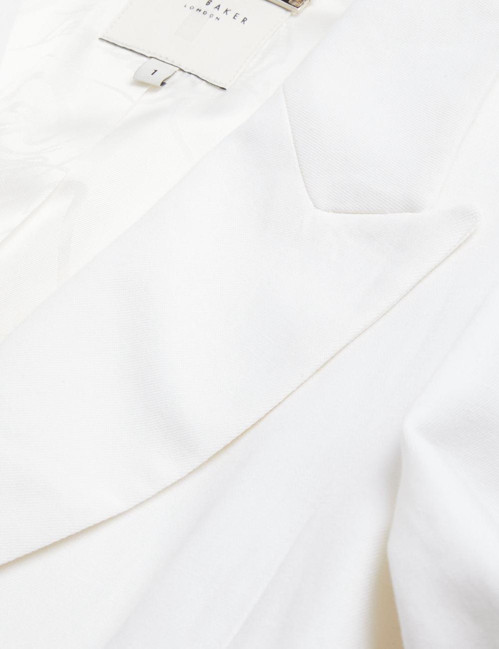 White Ted Baker MUSUB - Tailored with Faux Pockets Women Blazers | Ireland  6249-NSKUB